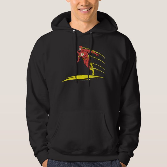 Flash Leaps Left Hoodie (Front)