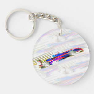 Flash of Colour Key Ring