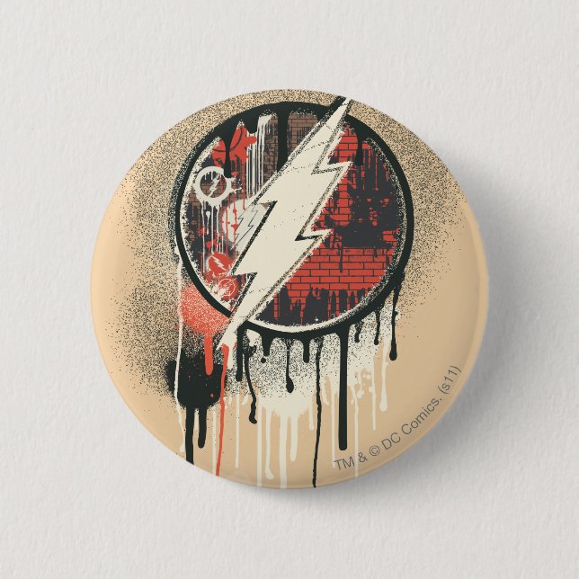 Flash - Twisted Innocence Symbol 6 Cm Round Badge (Front)