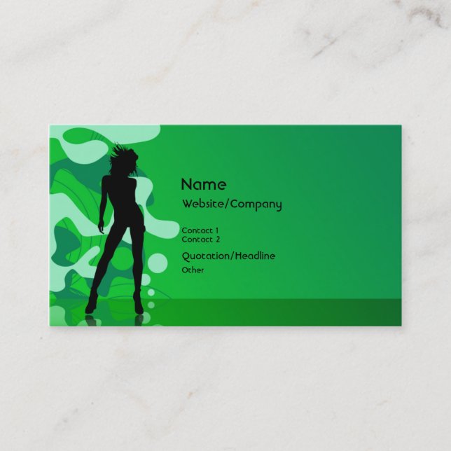 Flashback Business Card (Front)