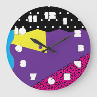 Flashback to the 80s large clock