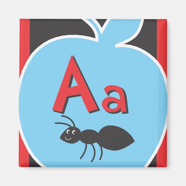 FlashCardA Magnet (Front)