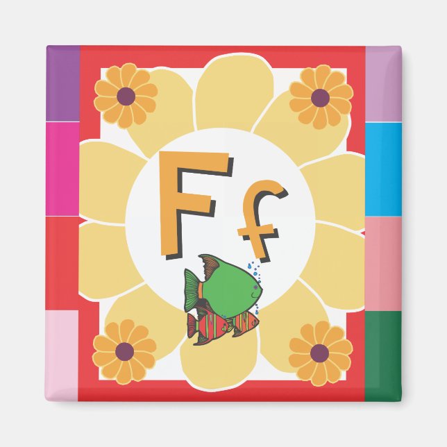 FlashCardF Magnet (Front)
