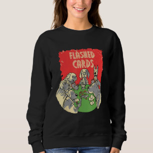 Flashed Cards Card Game Casino Card Player Gamblin Sweatshirt