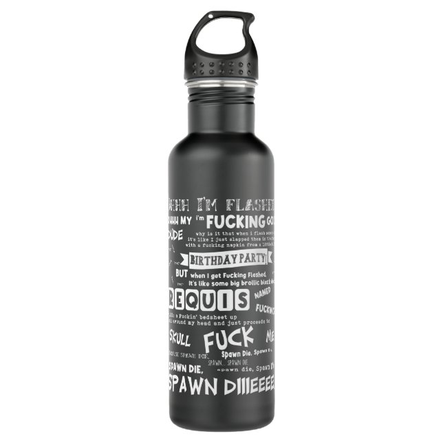 Flashed Rage Epic Rage Moment  710 Ml Water Bottle (Front)
