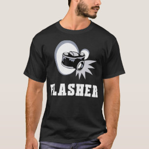 Flasher Camera  Photography Gift Photographer  T-Shirt