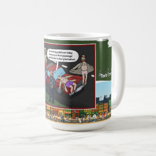 Flasher Violation Literal Wordplay Humour Classi Coffee Mug