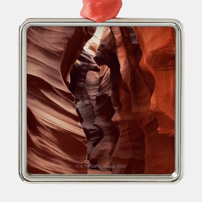 Flashflood-eroded sandstone formations of metal ornament (Front)