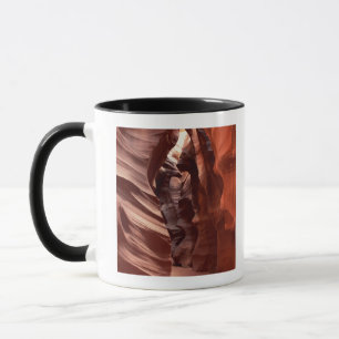 Flashflood-eroded sandstone formations of mug