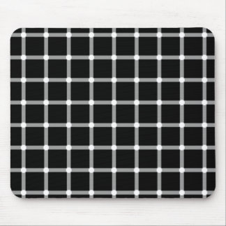 Flashing Dots Illusion Mouse Pad