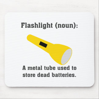 Flashlight definition funny t-shirts and more. mouse pad
