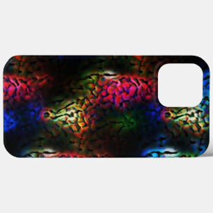 Flashy colourful alien brain or gut? iPhone 13 pro max case