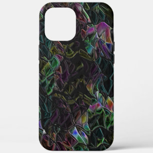Flashy colourful stranger overshadowed in darkness iPhone 12 pro max case