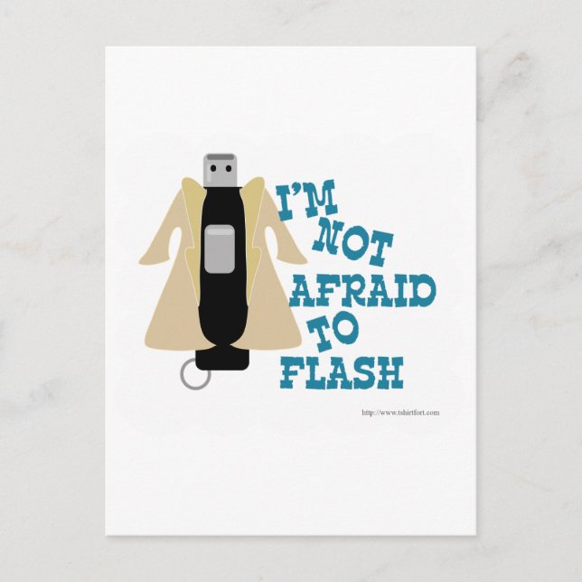 Flashy Drive Postcard (Front)