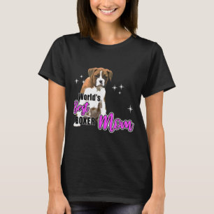 Flashy Fawn Boxer Dog Boxer Dog Mum T-Shirt