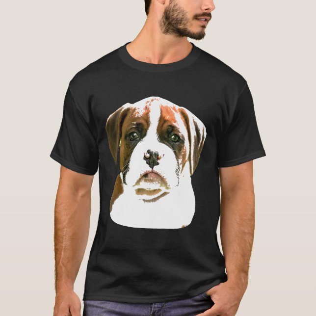 Flashy Fawn Boxer T-Shirt (Front)