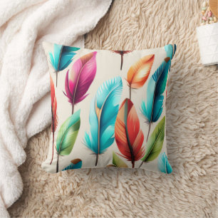 Flashy Feathers Cushion