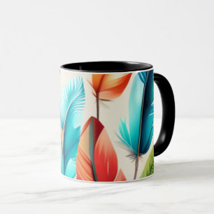 Flashy Feathers  Mug
