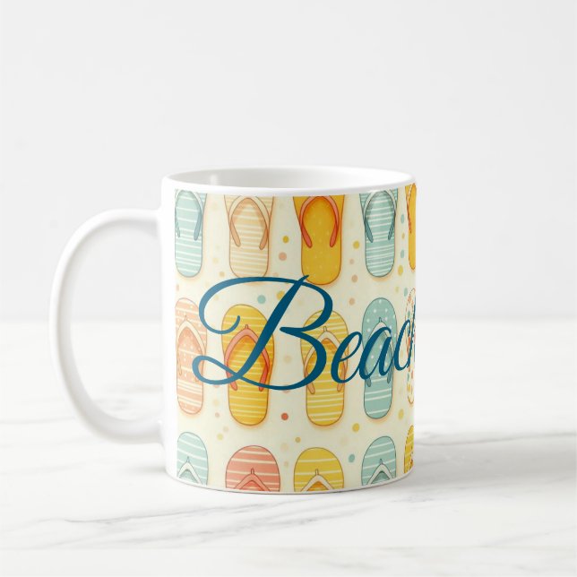Flashy Flip-flops  Coffee Mug (Left)