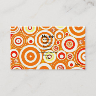 FLASHY PSYCHEDELIC BUSINESS CARDS - CALLING CARDS