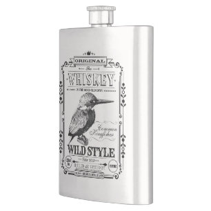 FLASK_Common Kingfisher Hip Flask