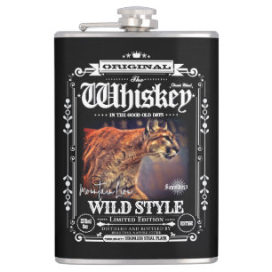 FLASK_Cougar Hip Flask