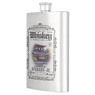 FLASK_Ginkaku-ji Hip Flask