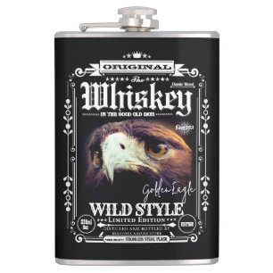 FLASK_Golden Eagle Hip Flask