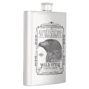 FLASK_Japanese Golden Eagle Hip Flask