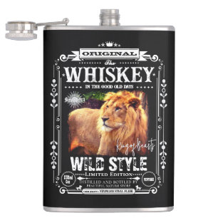 FLASK_Lion Hip Flask