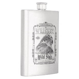 FLASK_Northern Goshawk Hip Flask