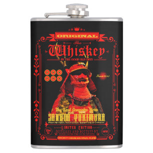 FLASK_Sanada Yukimura (Red ver.) Hip Flask