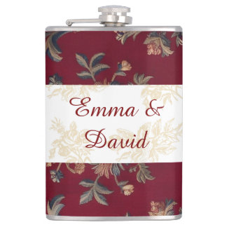 Flasques Invitation of medieval inspiration and re Hip Flask