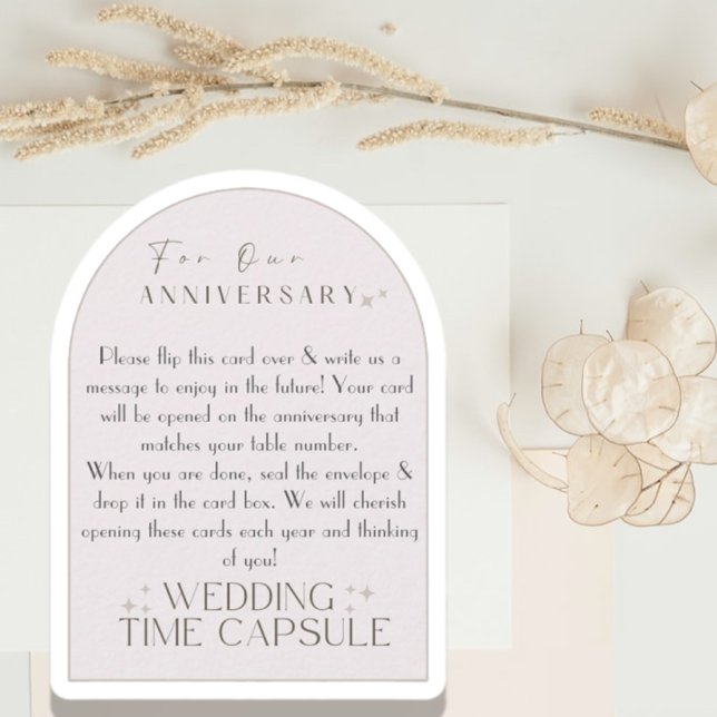 Flat Advice Card Wedding Time Capsule (w/ envelope (Creator Uploaded)