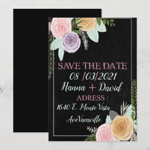 Flat Announcement Card