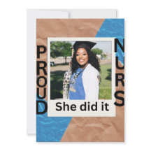 Flat Announcement Card