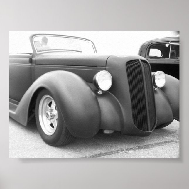 Flat black poster (Front)