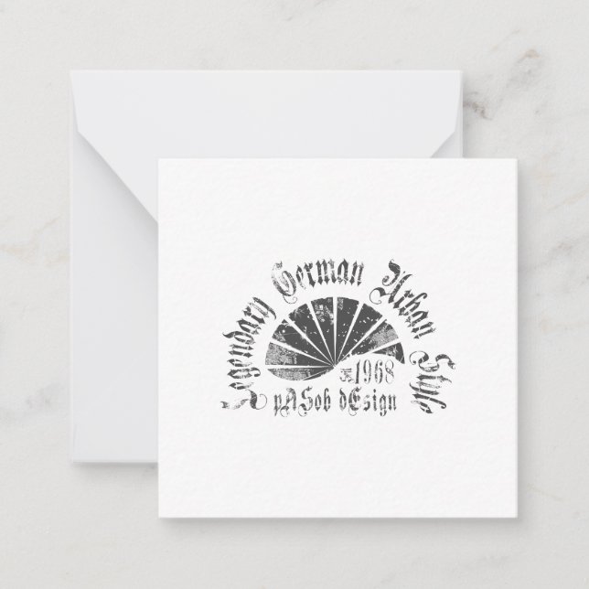 Flat Card 2.5" x 2.5" (Front)