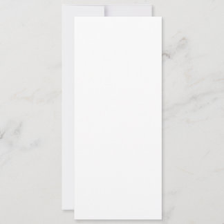 Flat Card Create Your Own white 