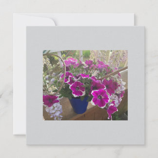 Flat Card for special message or announcement