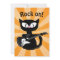 Flat Card - Rock on! Guitar Rocker Cat