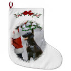 Flat-Coated Retriever Christmas