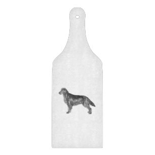 Flat Coated Retriever Cutting Board