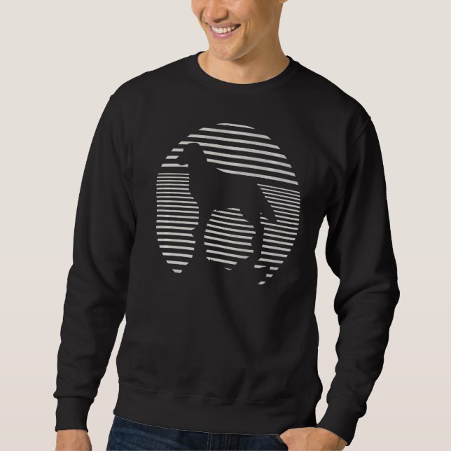 Flat Coated Retriever Dog Sweatshirt (Front)