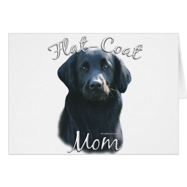 Flat-Coated Retriever Mum 2 (Front Horizontal)