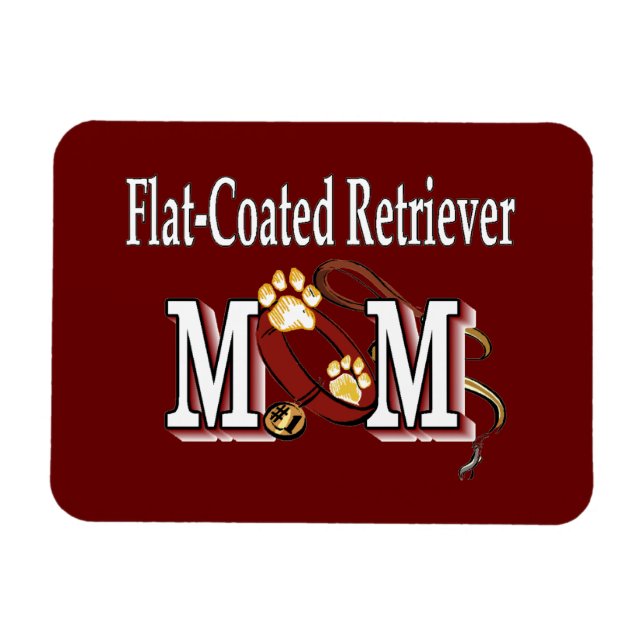 Flat-Coated Retriever Mum Gifts Magnet (Horizontal)