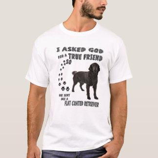 Flat-Coated Retriever Quote Mum, Flattie Dad, Flat T-Shirt