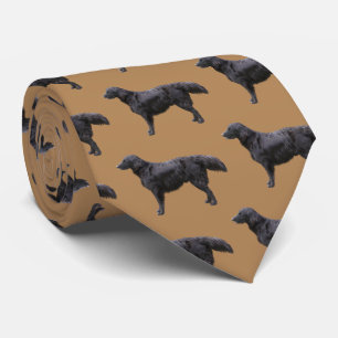 Flat-coated Retriever Tie