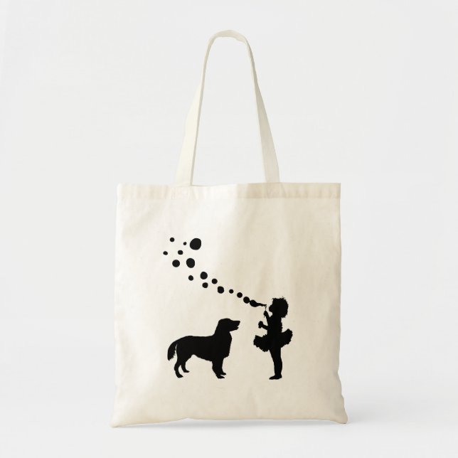 Flat-Coated Retriever Tote Bag (Front)