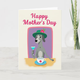 Flat Color Happy Mothers Day Card